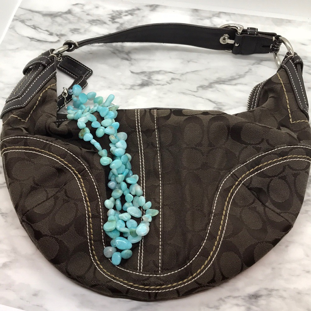 Brown coach Purse